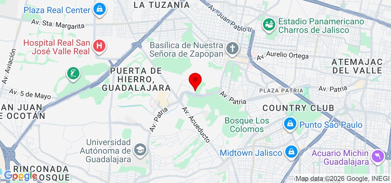ICR construcci&oacute;n - Jalisco - Zapopan - Mapa