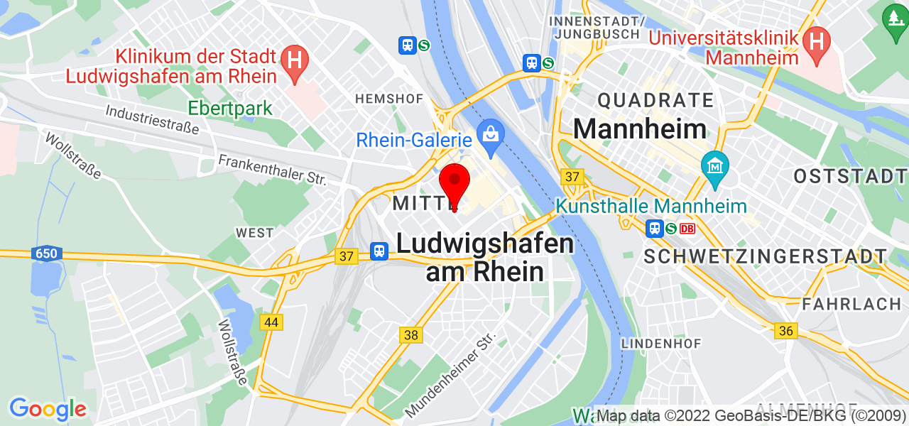 Ihr Mobiler Eiskonditor - Rheinland-Pfalz - Ludwigshafen am Rhein - Karte