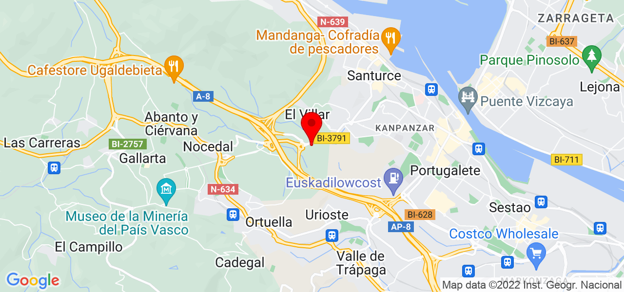 Salazar - País Vasco - Santurtzi - Mapa