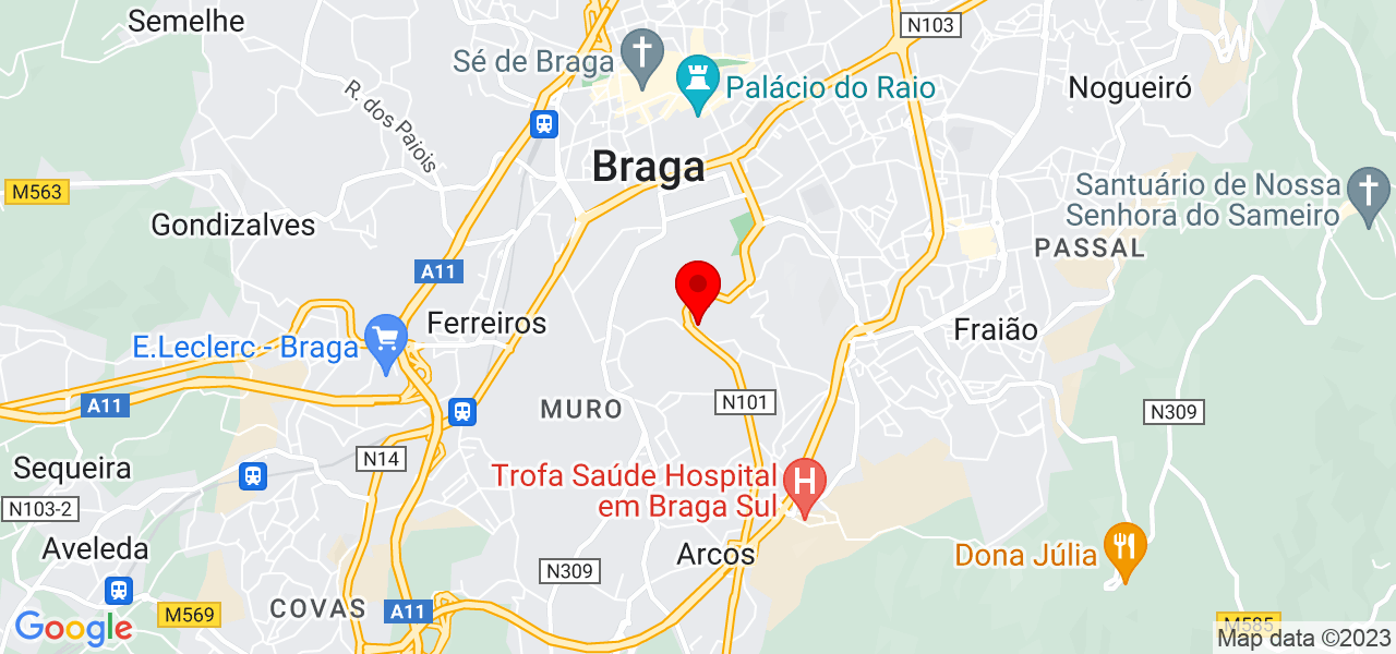 LD pinturas - Braga - Braga - Mapa