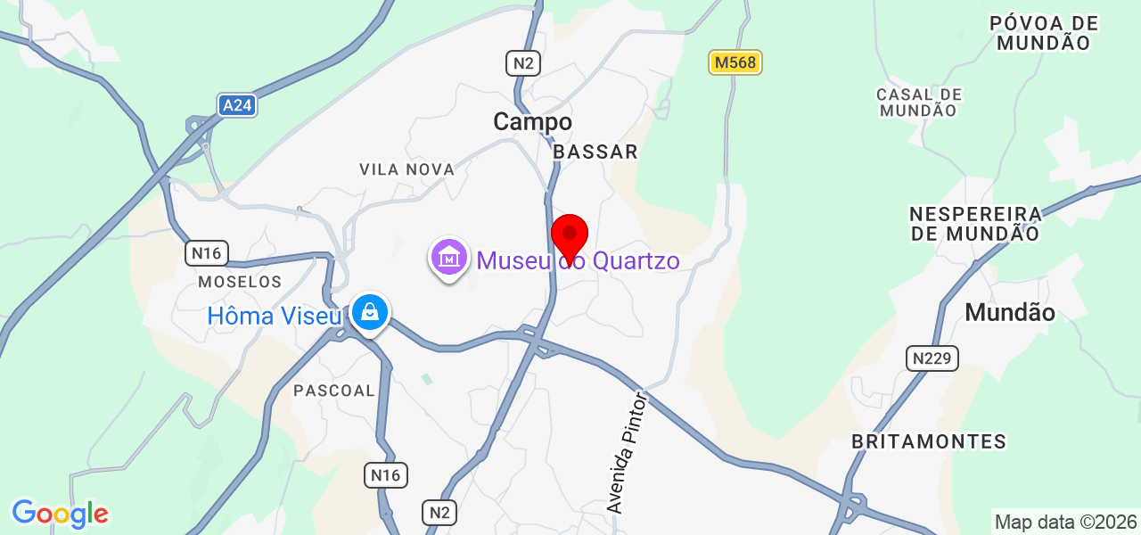 Claudio Morgado - Viseu - Viseu - Mapa