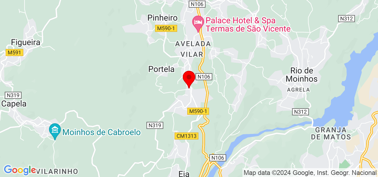 Salom&eacute; Silva - Porto - Penafiel - Mapa