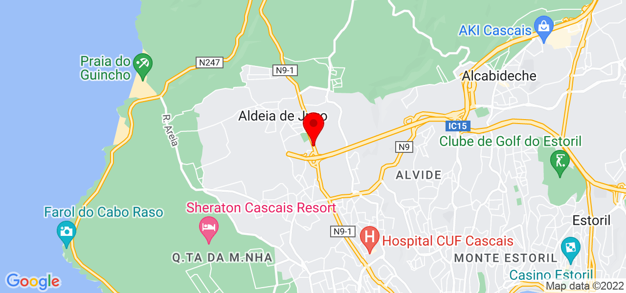 Renata - Lisboa - Cascais - Mapa
