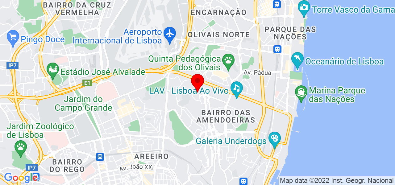 Beatriz Barata - Lisboa - Lisboa - Mapa