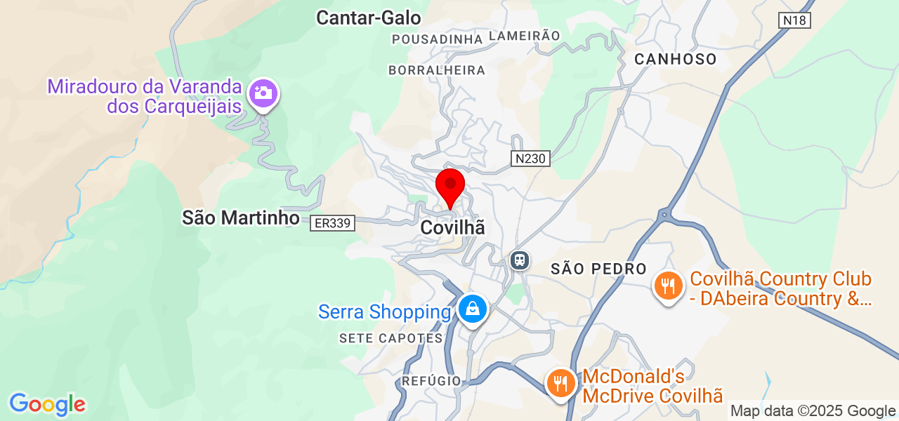 Madalena Gouveia - Castelo Branco - Covilhã - Carte