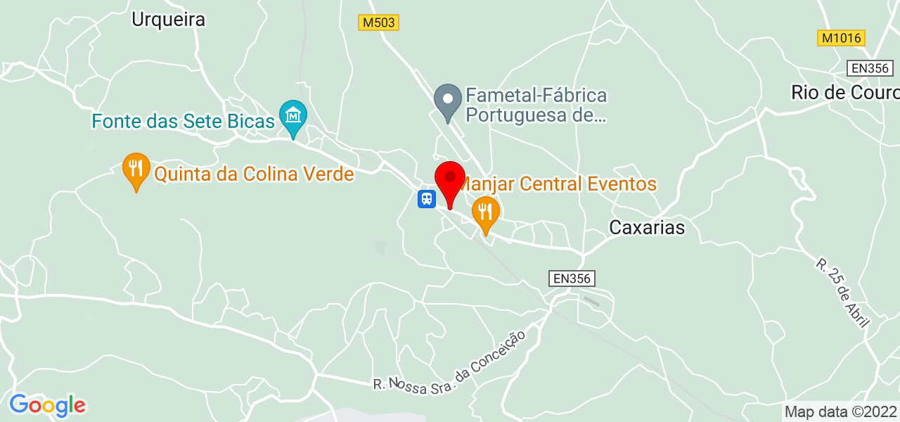 Filipa Santos - Santarém - Ourém - Mapa