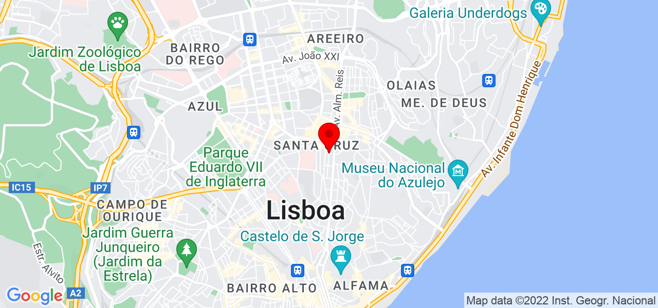 Rute Coelho - Lisboa - Lisboa - Mapa