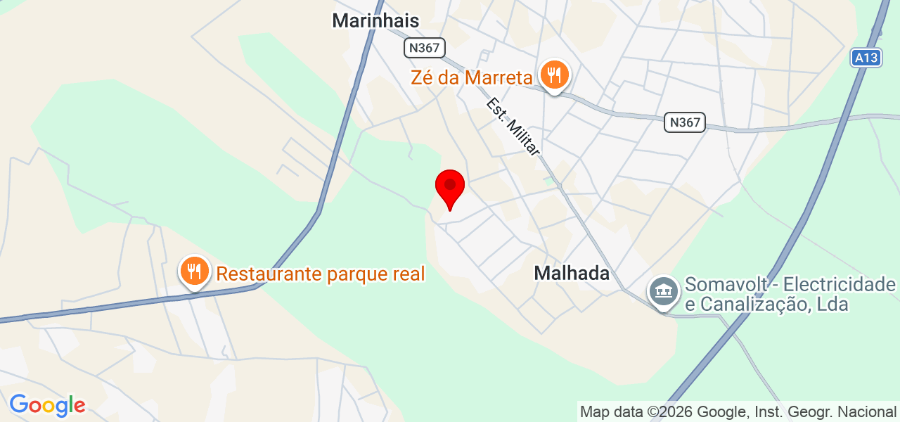 Grupo Matias e Moreira - Santarém - Salvaterra de Magos - Map