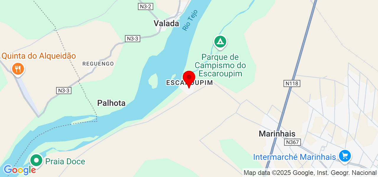 Samantha Silva - Santarém - Salvaterra de Magos - Mapa