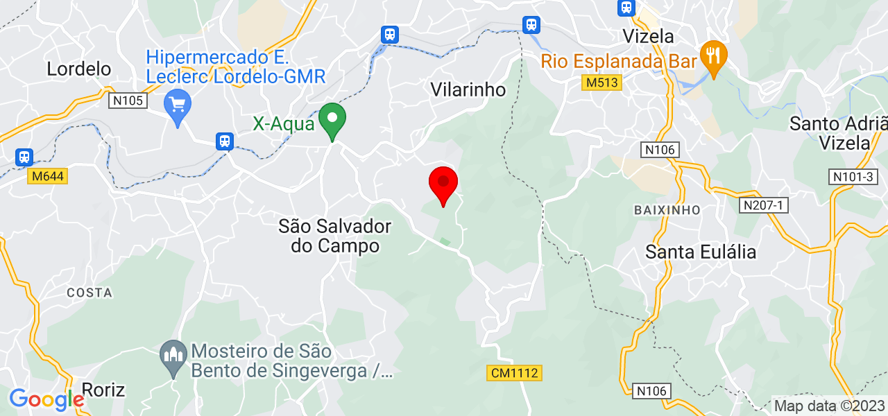 Ana Ribeiro - Porto - Santo Tirso - Mapa