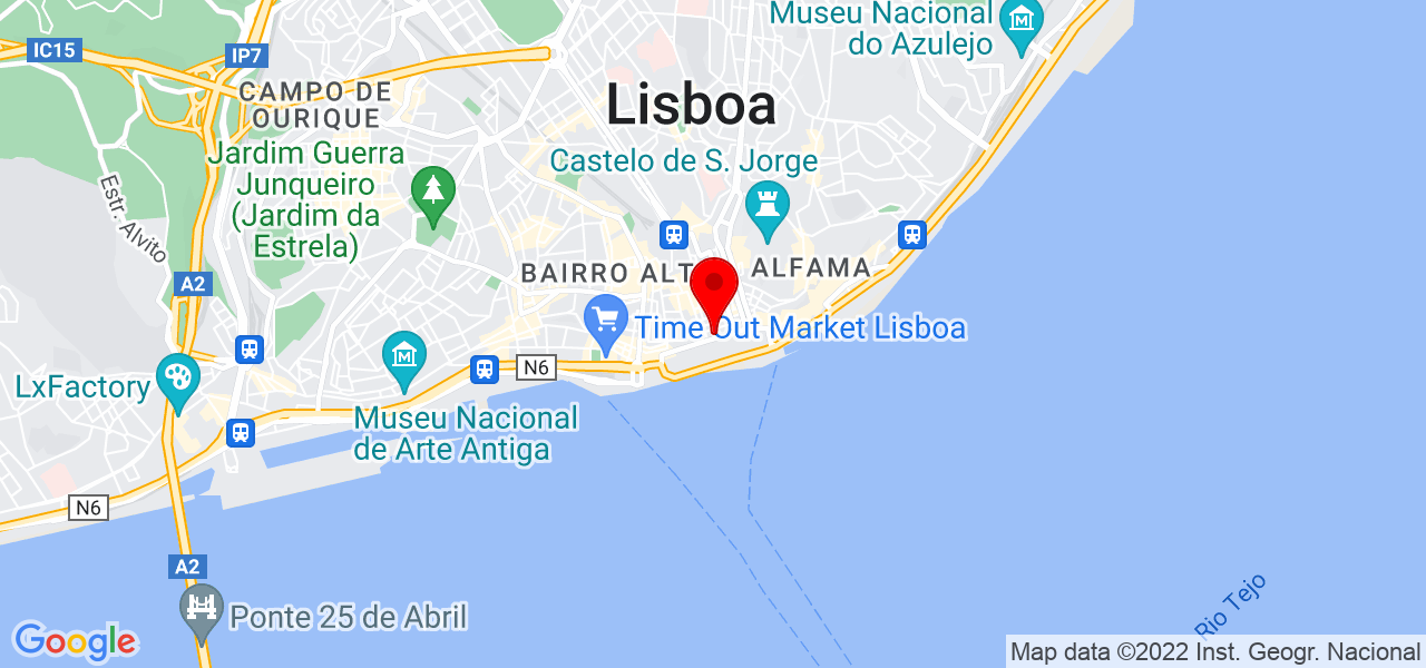 Carol Vieira - Lisboa - Lisboa - Mapa