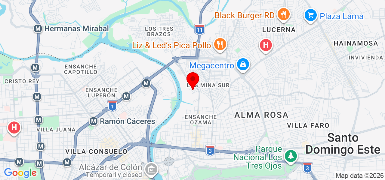 Domestica - Santo Domingo - Santo Domingo Este - Map