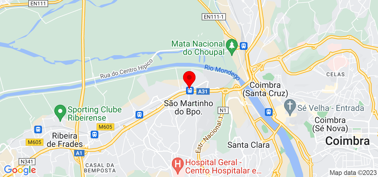 B&aacute;rbara Costa - Coimbra - Coimbra - Mapa