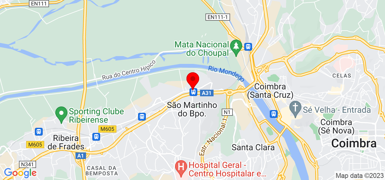 Bárbara Costa - Coimbra - Coimbra - Mapa