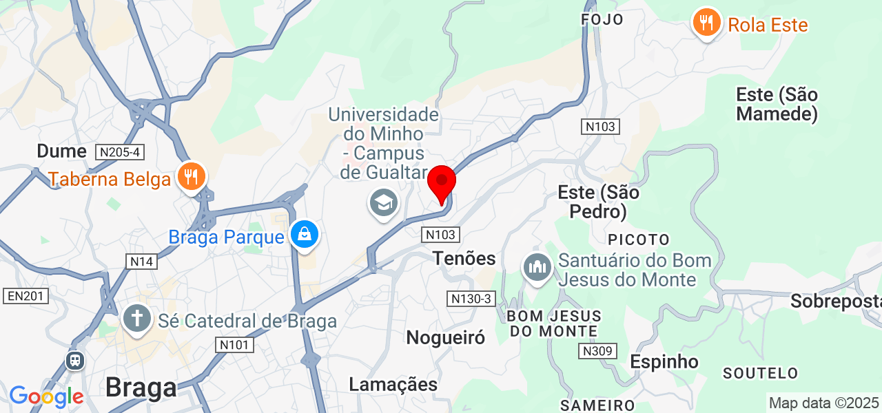 Clara - Braga - Braga - Karte