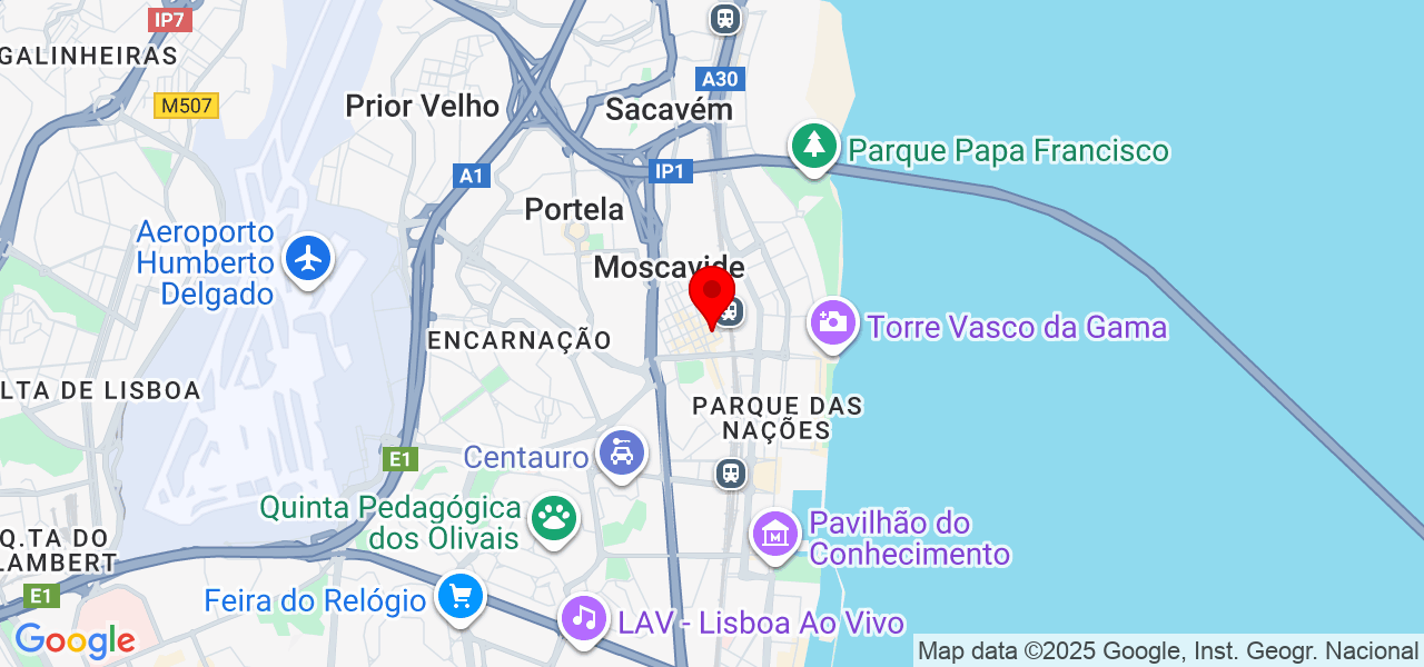 Fara - Lisboa - Loures - Mapa