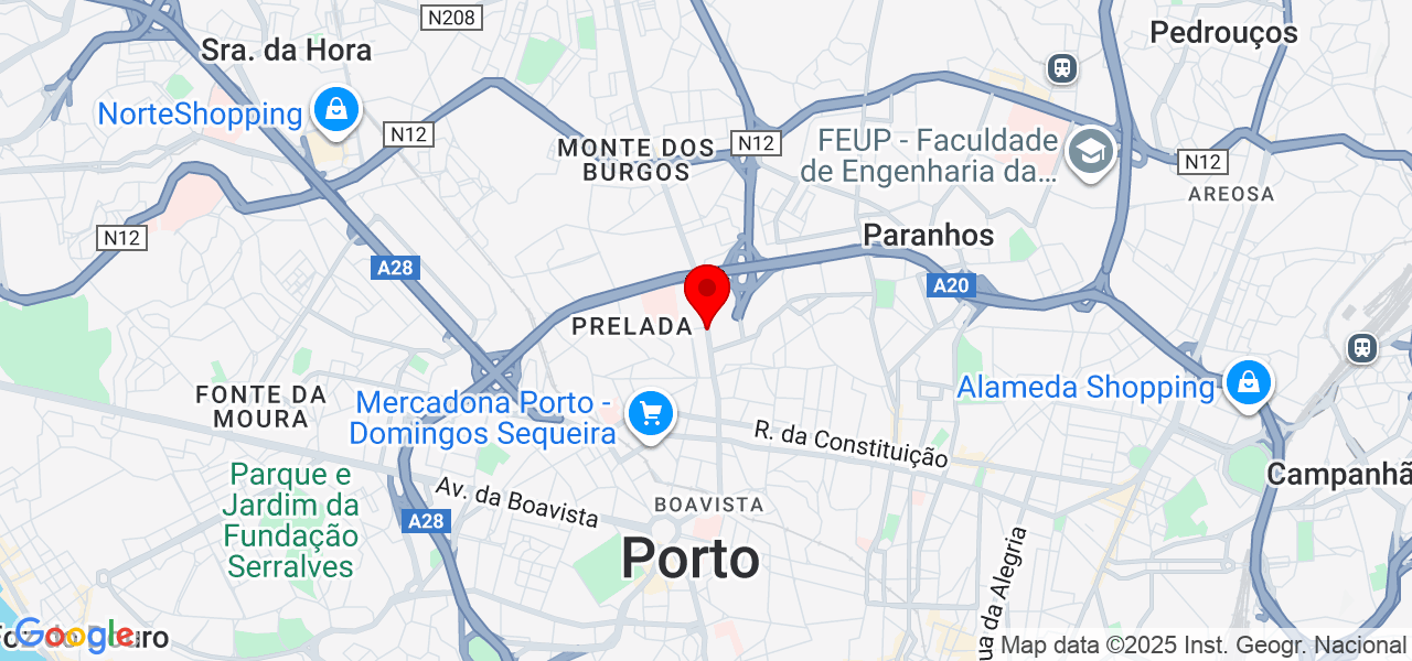Rodrigo Ribeiro - Porto - Porto - Karte