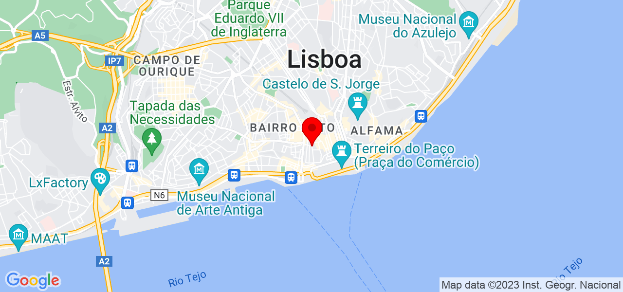 Evolua Mentoria - Lisboa - Lisboa - Mapa