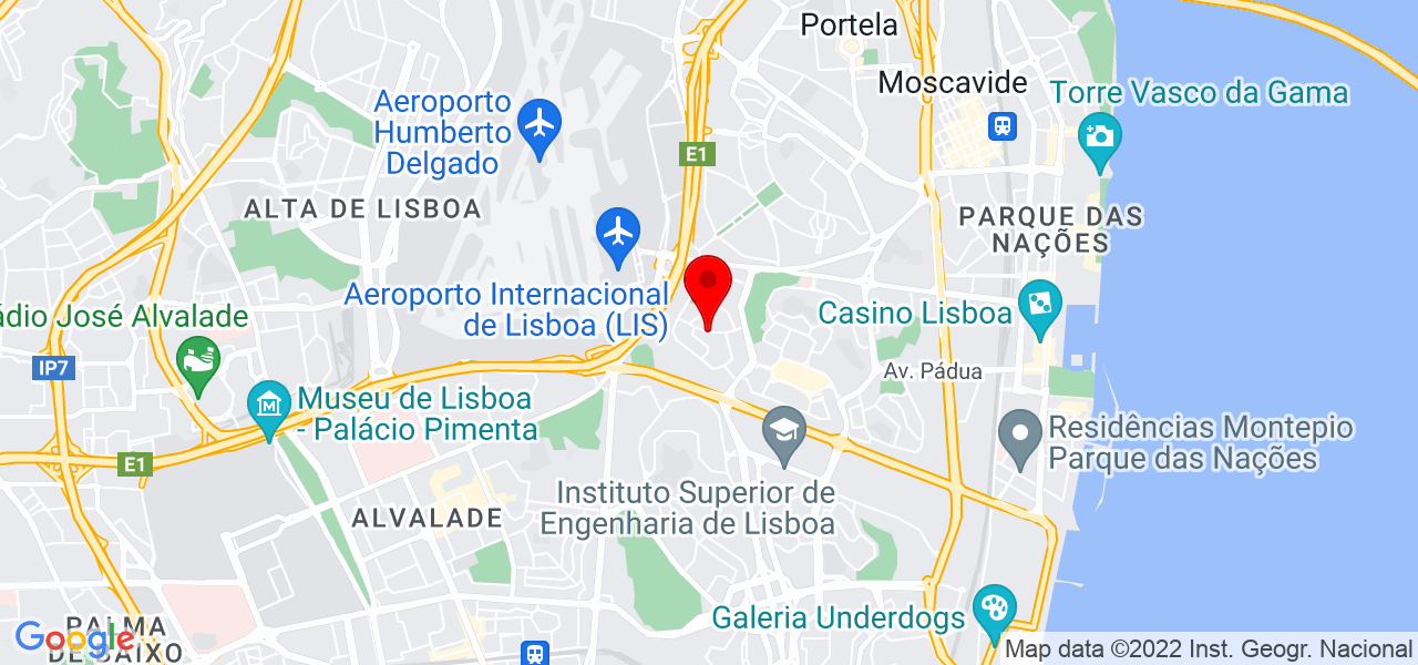 Valeria Haasper - Lisboa - Lisboa - Mapa