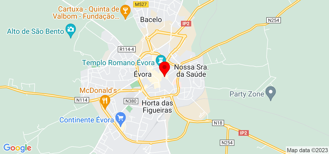 Gabriela - Évora - Évora - Mapa