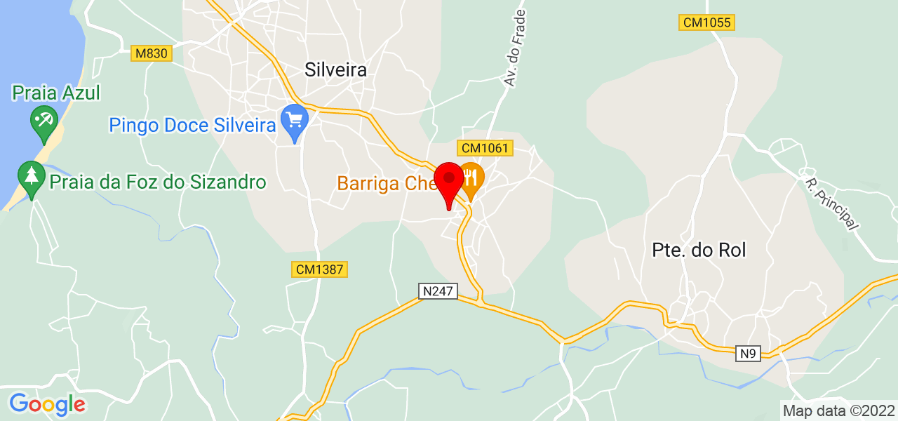 Diogo Metello - Lisboa - Torres Vedras - Map