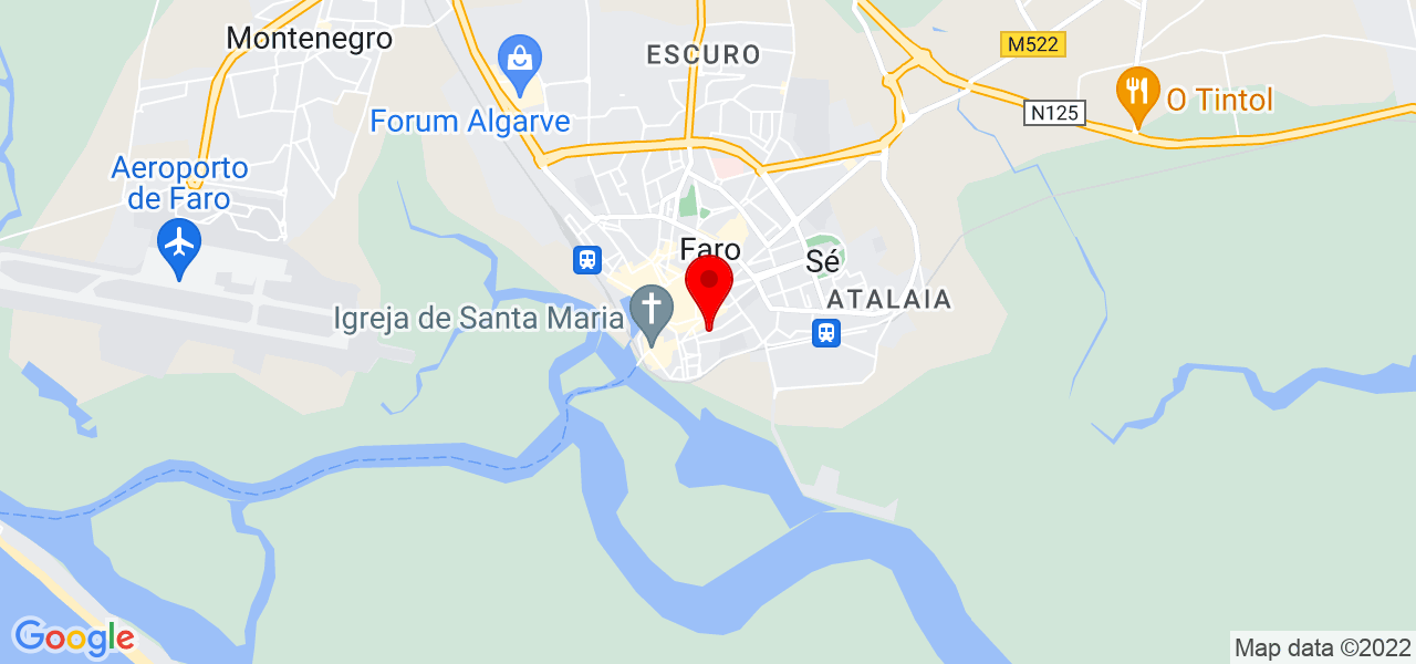 Diogo Francisco Mendes - Faro - Faro - Mapa