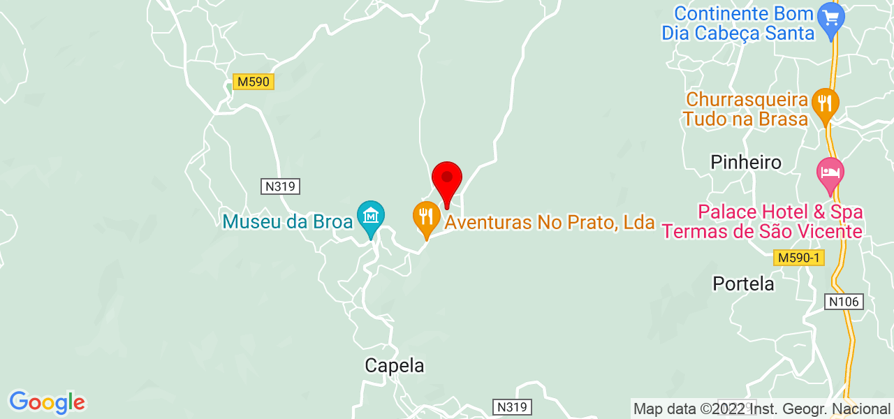 gon&ccedil;alo - Porto - Penafiel - Mapa