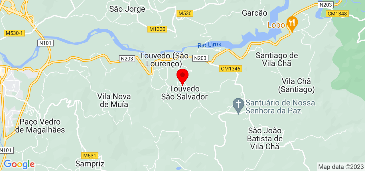 Ricardo Da Silva - Viana do Castelo - Ponte da Barca - Mapa