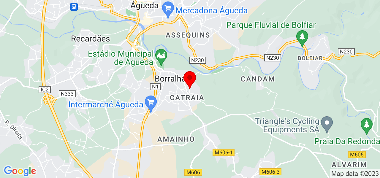 Joseane - Aveiro - Águeda - Mapa