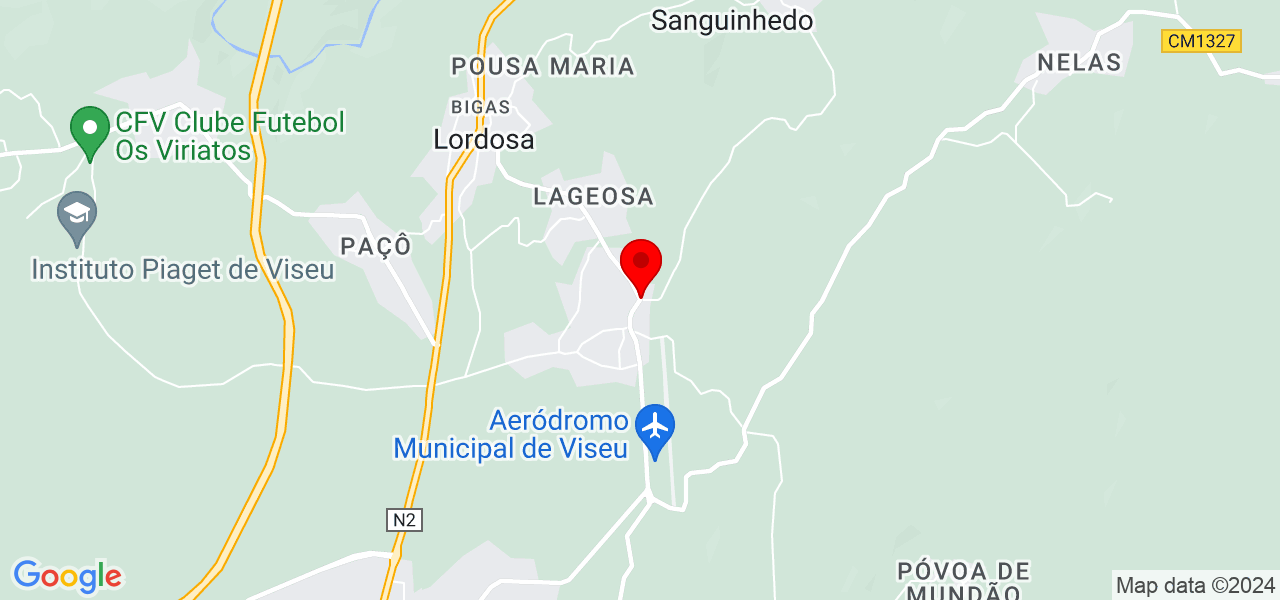 Fração cósmica- UNIPESSOAL LDA - Viseu - Viseu - Mapa