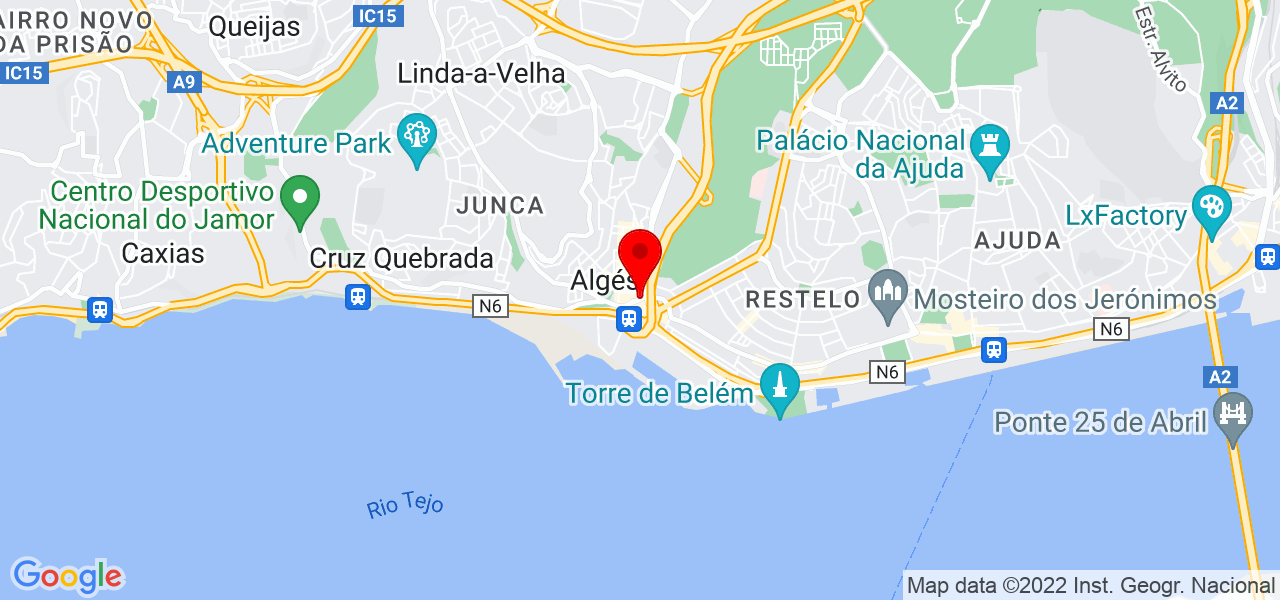 Vanilla Dynasty Lda - Lisboa - Oeiras - Mapa