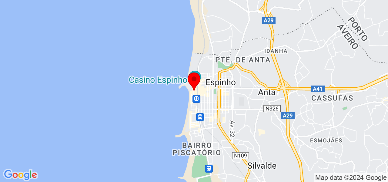 Jessica Talia dos Santos - Aveiro - Espinho - Map