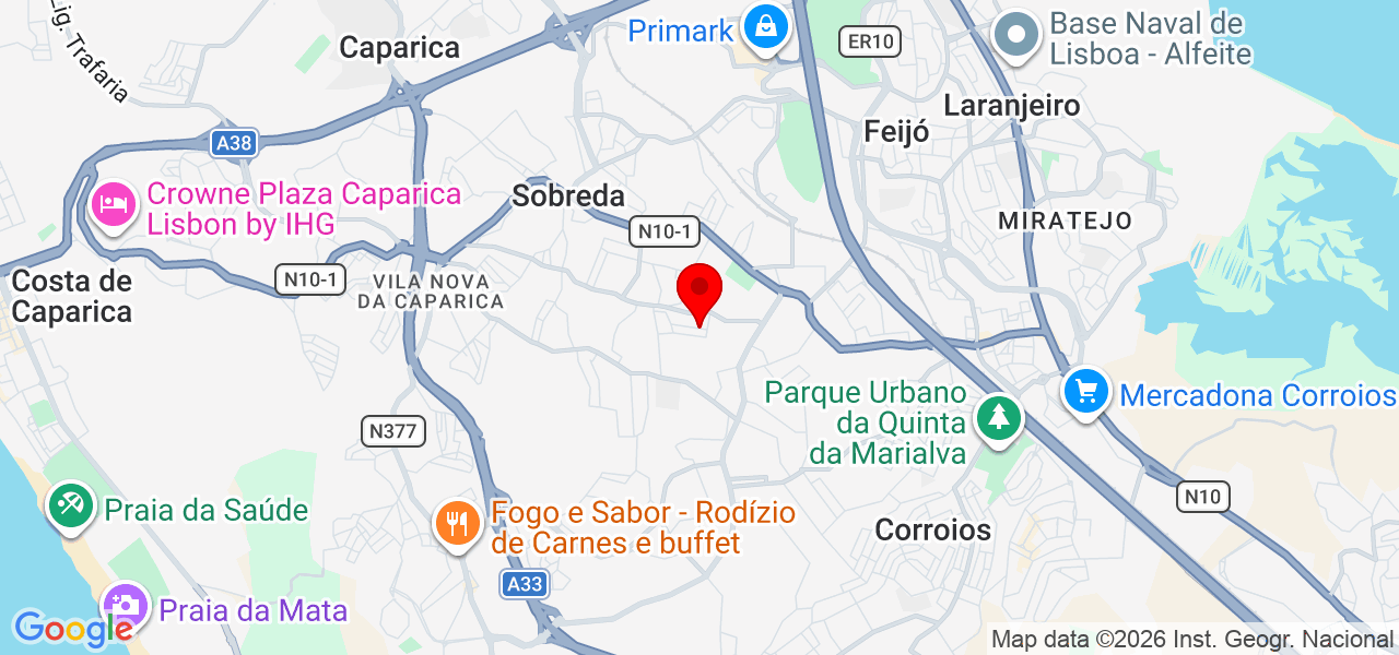 Lopes Manutenções e instalações - Setúbal - Almada - Karte