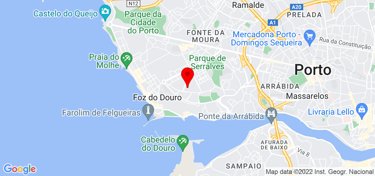 Maria Ram&ocirc;a - Porto - Porto - Mapa