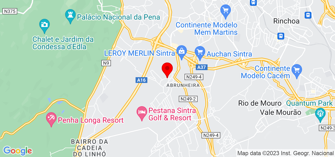 Laura Azevedo - Lisboa - Sintra - Map