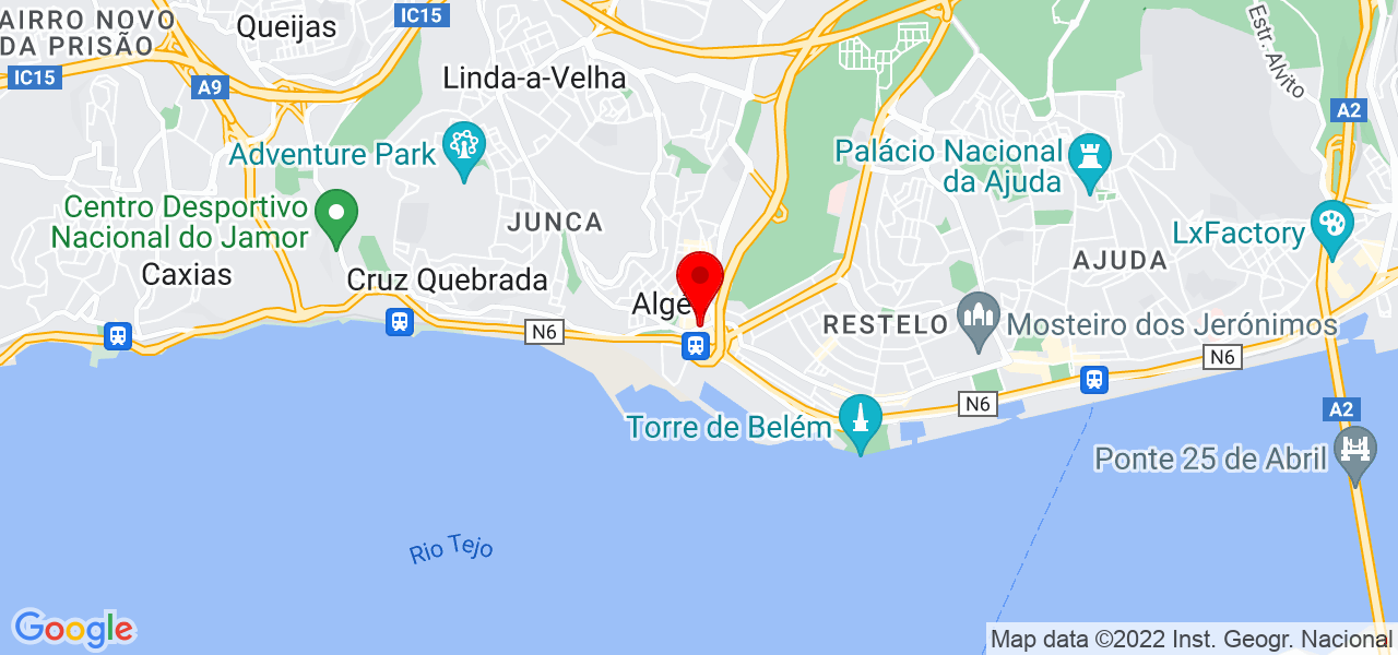 Inês Martins - Coach - Lisboa - Oeiras - Mapa