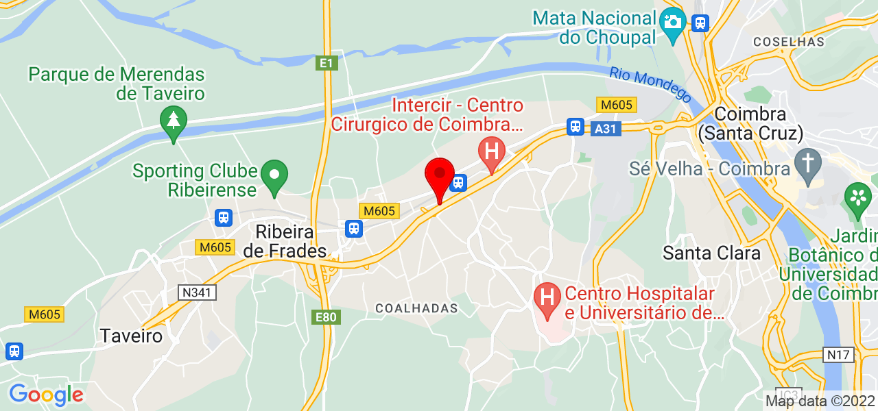 KAOSpro - Coimbra - Coimbra - Mapa