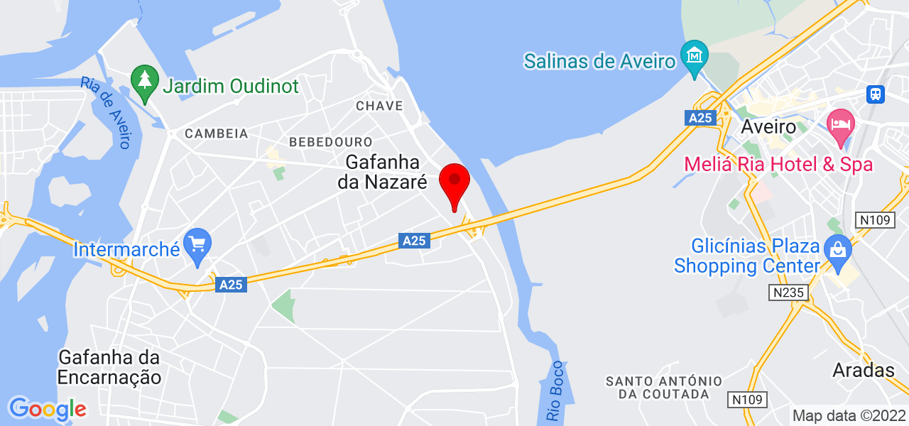 Lucas Goiana - Aveiro - Ílhavo - Mapa