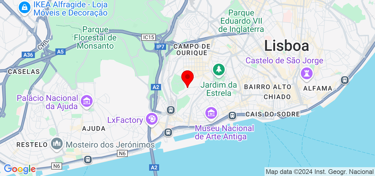 Brunilde Sousa Vaz D Almeida - Lisboa - Lisboa - Map