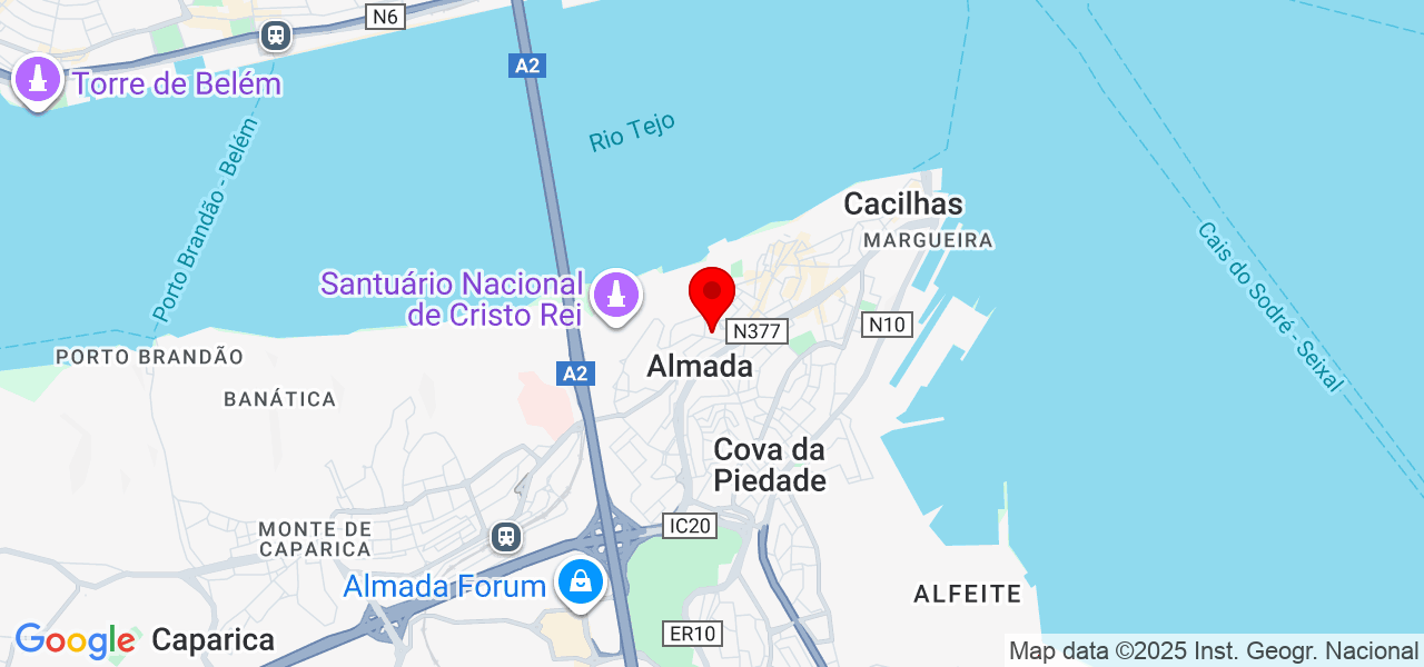 Gih Ortiz - Setúbal - Almada - Carte