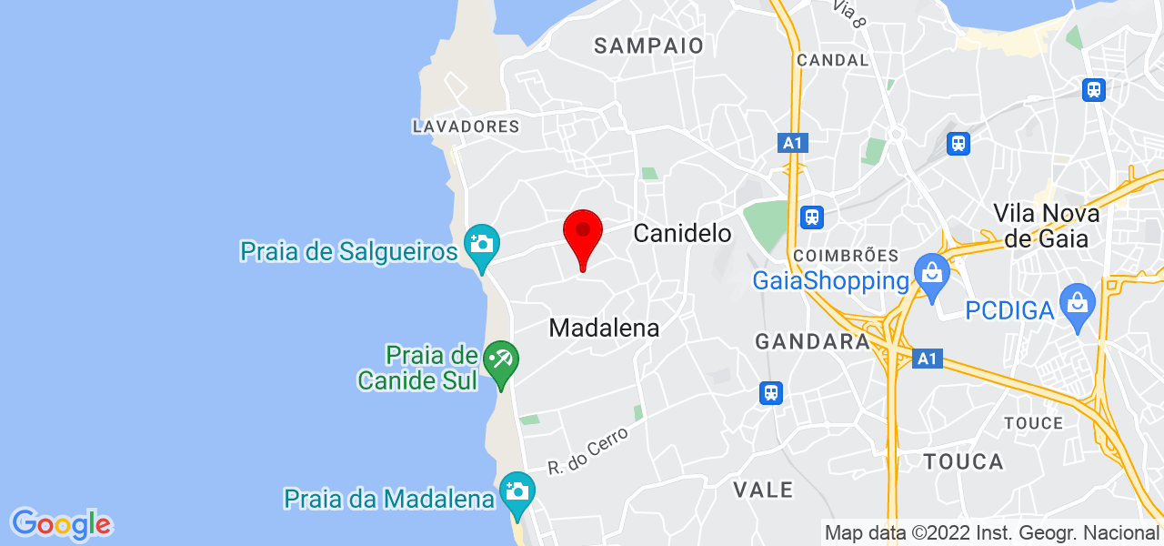 alti arquitectos - Porto - Vila Nova de Gaia - Mapa