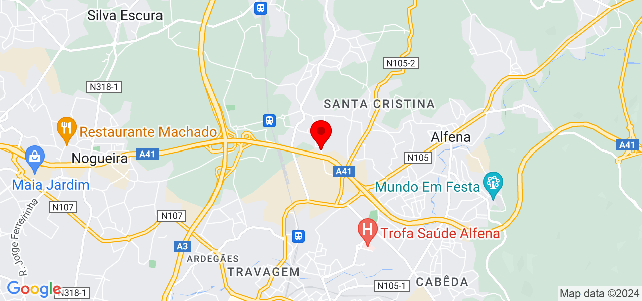Safetec Solutions - Porto - Maia - Mapa