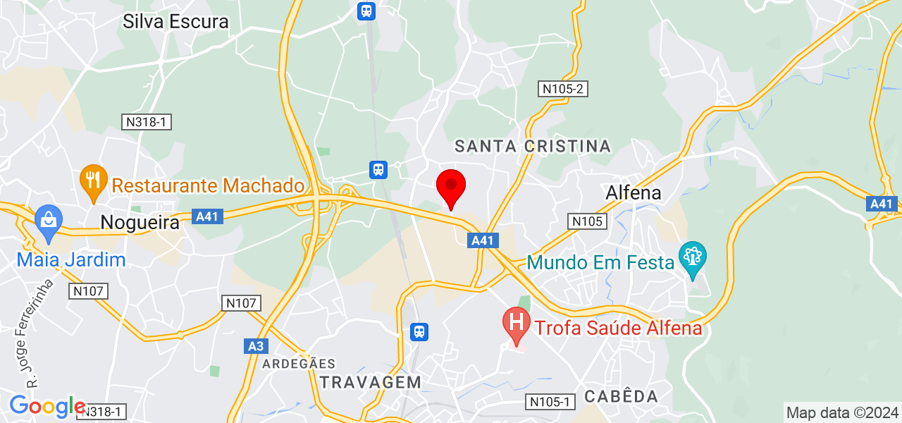 Safetec Solutions - Porto - Maia - Map