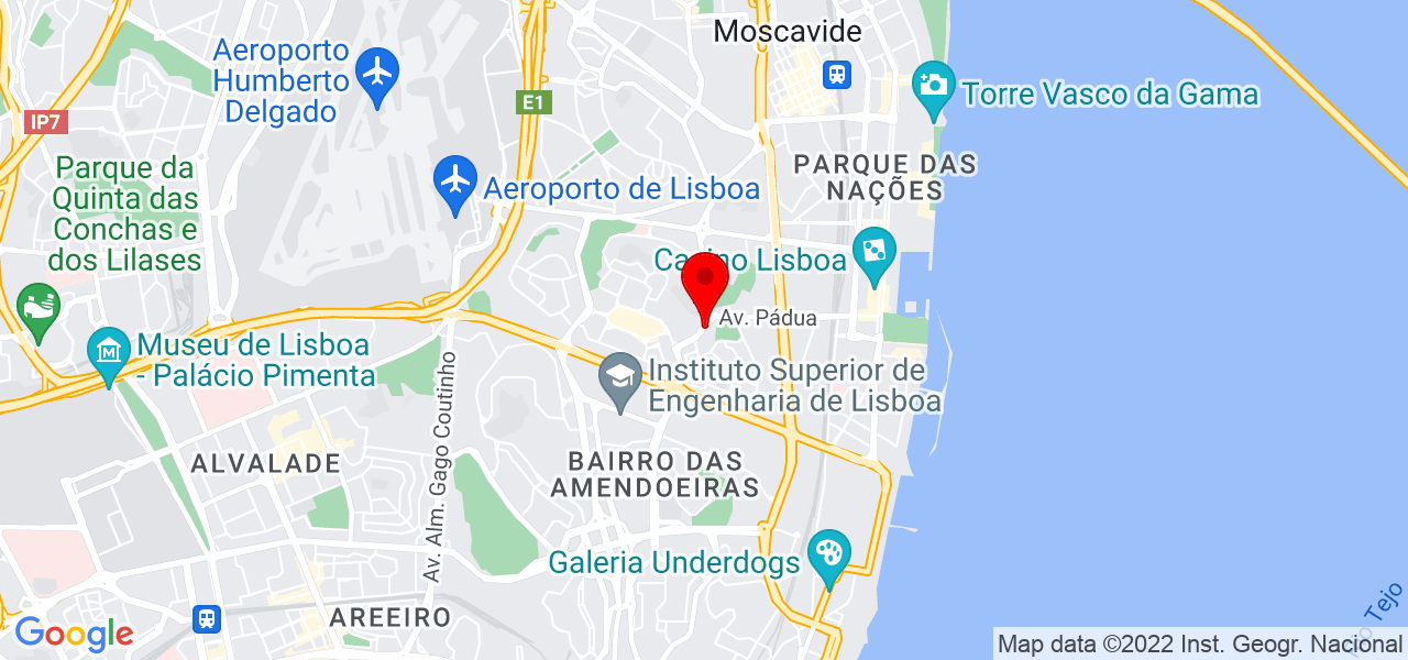 Jos&eacute; Ribeiro - Lisboa - Lisboa - Mapa