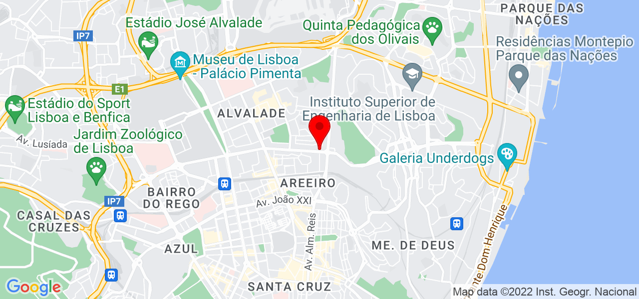Mariana Motta Veiga - Lisboa - Lisboa - Mapa