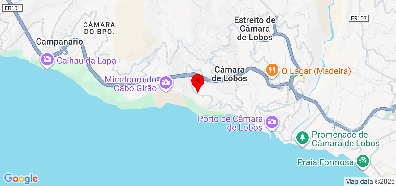 Limpezas - Madeira - Câmara de Lobos - Karte