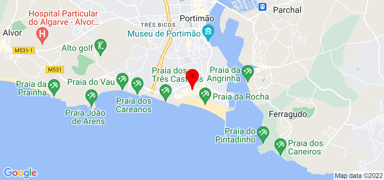Cleany Lavandaria Self Service - Faro - Portimão - Mapa