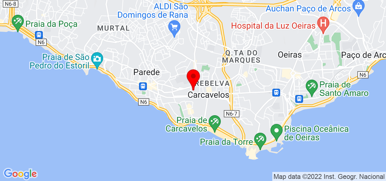 InOrdem Home Organizer - Lisboa - Cascais - Mapa