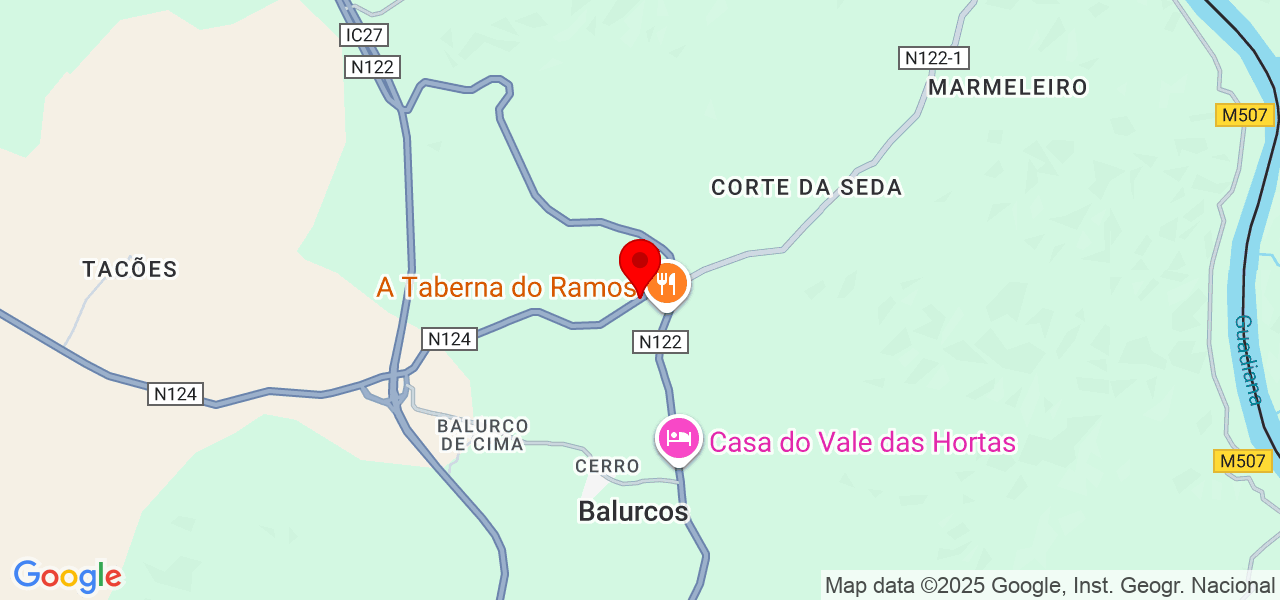Mafalda Potier Jorge - Faro - Alcoutim - Mapa