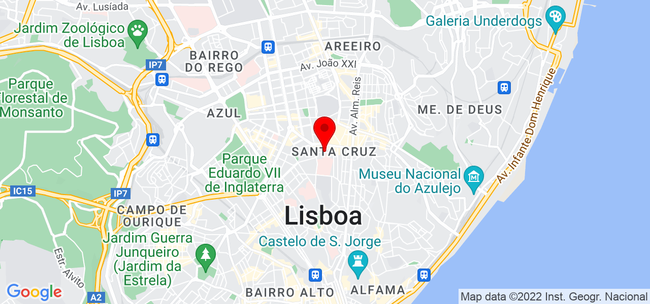 Catarina Gon&ccedil;alves - Lisboa - Lisboa - Mapa